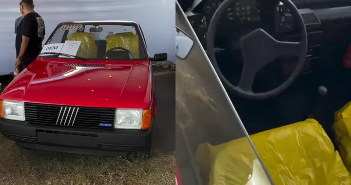Fiat Uno Mille, ha zero chilometri e vale una fortuna