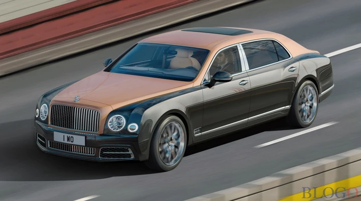 La gigafoto della Bentley Mulsanne EWB