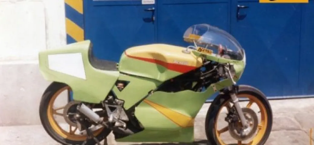 Foto del giorno: La prima moto da pista del Ruggeri