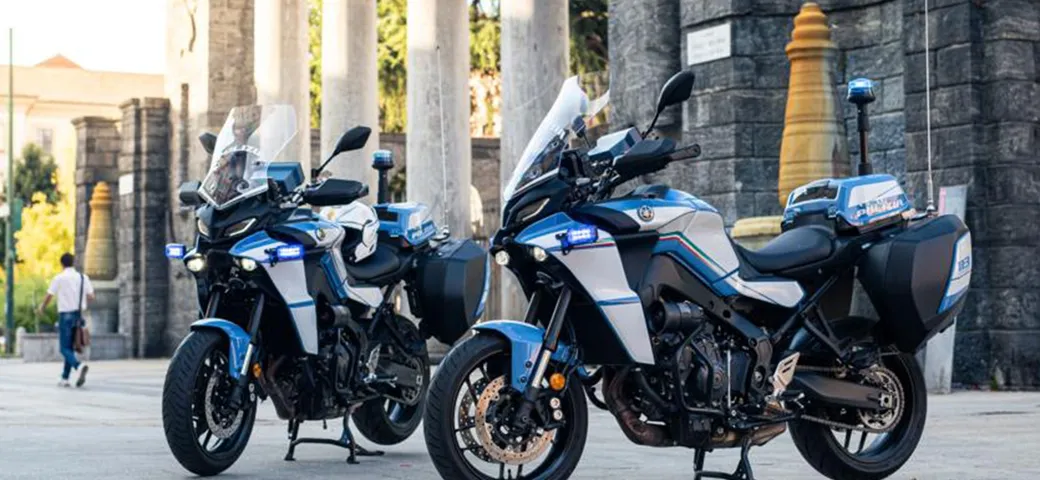 Yamaha, 170 Tracer 9 alla Polizia di Stato