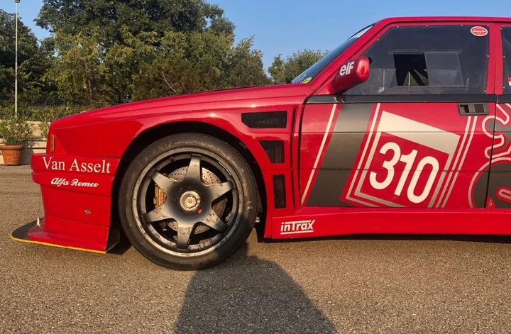 Alfa Romeo 75 IMSA al Salone Auto e Moto d'Epoca di Padova 2019