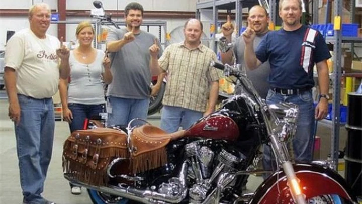 Polaris produce la prima Indian Chief dopo l'acquisizione del marchio