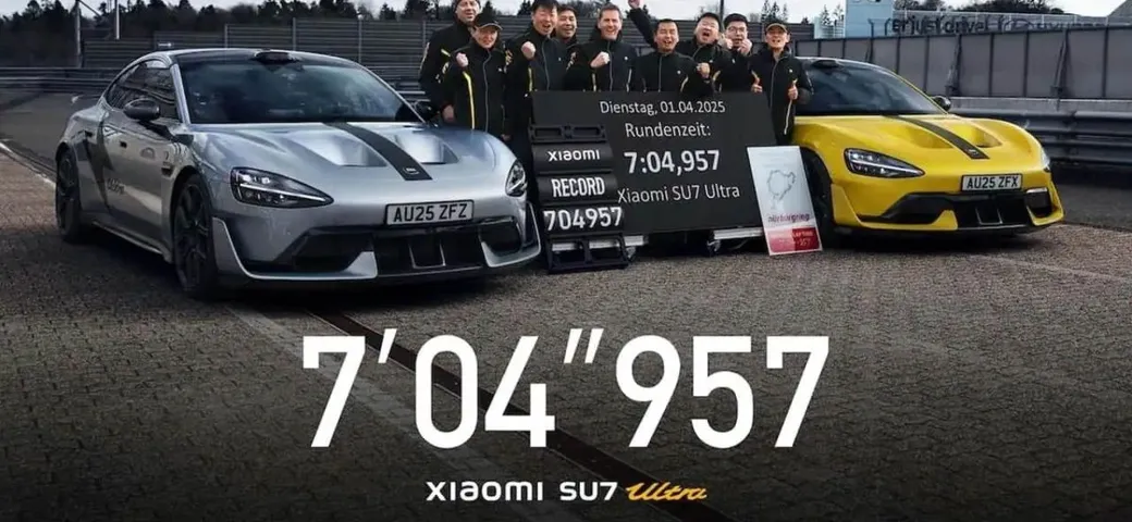 Xiaomi SU7 Ultra: la berlina elettrica più veloce al mondo