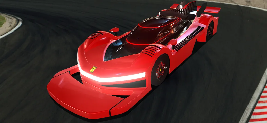Ferrari C concept: un tributo alla Ferrari Testa d’Oro di Luigi Colani