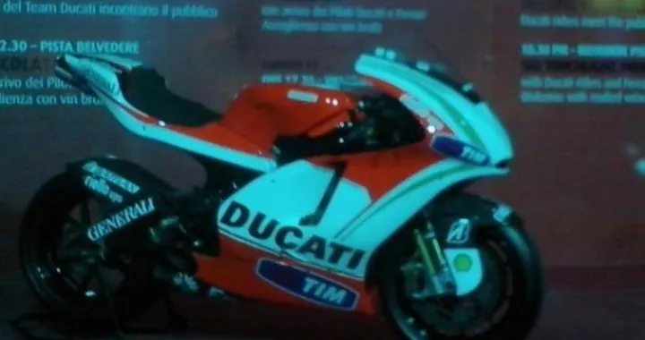 MotoGP: prima immagine della nuova Ducati GP13?