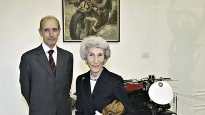 Gilera: lutto per la morte di Gigliola, figlia del commendatore Giuseppe Gilera, fondatore della Gilera