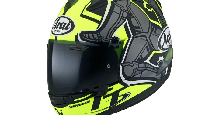 Casco moto Arai RX-7V TT 2019: omaggio alla gara sull'isola di Man
