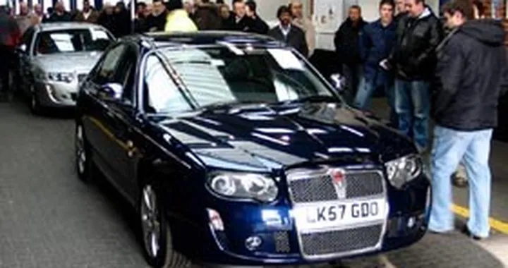Tre Rover MG nuove vendute all'asta