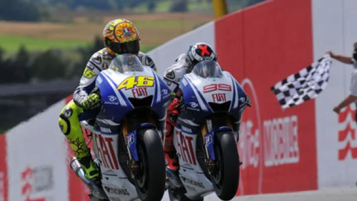 Rossi e Lorenzo: due 