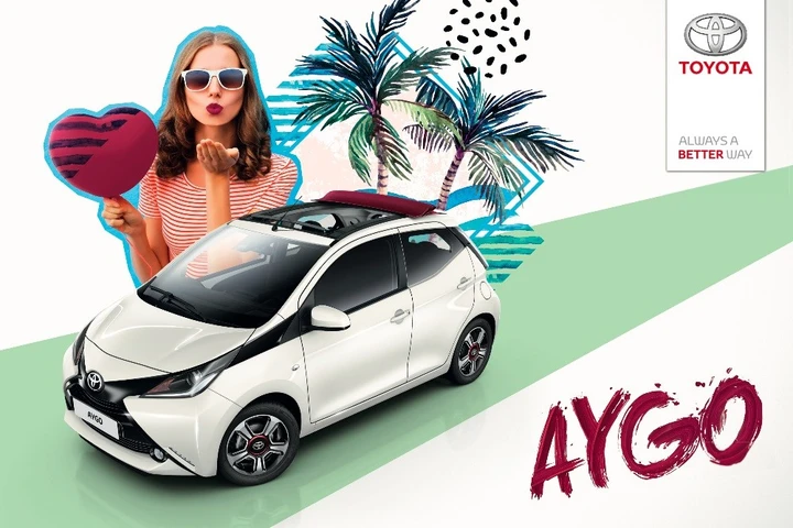 Toyota Aygo X-Wave Bordeaux