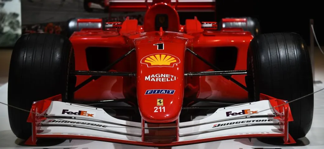 All'asta la Ferrari F2001 di Michael Schumacher