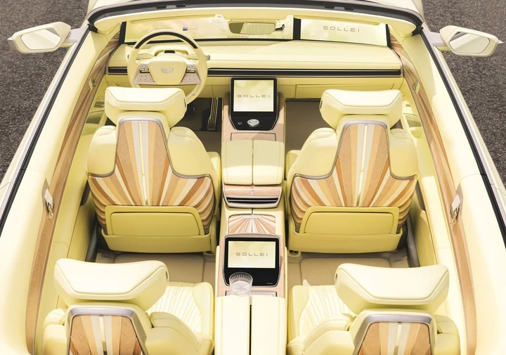 Cadillac Sollei Concept interni
