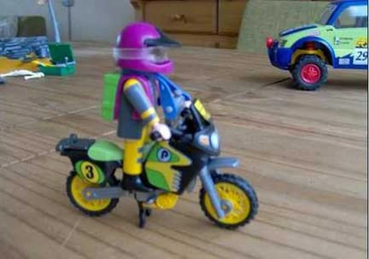Foto del giorno: Dakar playmobil
