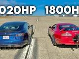 Toyota Supra da 1.800 cavalli sfida Tesla Model S Plaid: chi vince?