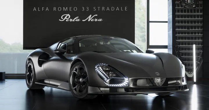 Alfa Romeo 33 Stradale Perla Nera: tre anni di lavoro per un esemplare unico