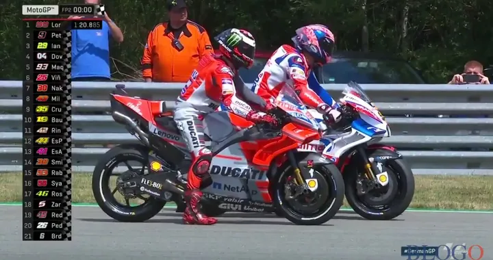 MotoGP Germania 2018: Lorenzo svetta nel Day-1 su Petrucci e Iannone, Rossi 17°