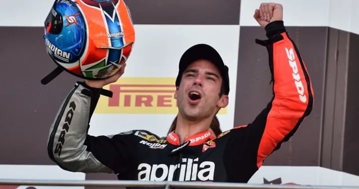 SBK Sepang 2014, Marco Melandri e l'Aprilia in trionfo: "Una doppietta che ci voleva"