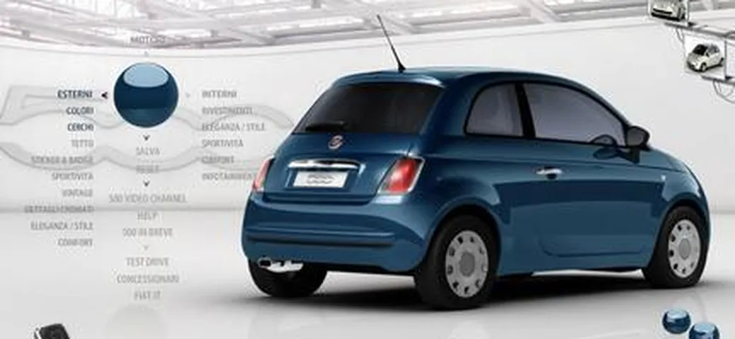 Configuratore Fiat 500 in anteprima !