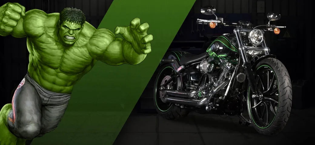Le Harley-Davidson dedicate ai Supereroi Marvel
