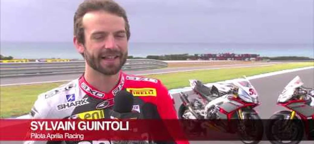 Nuova RSV4 SBK 2014 - Intervista Sylvain Guintoli