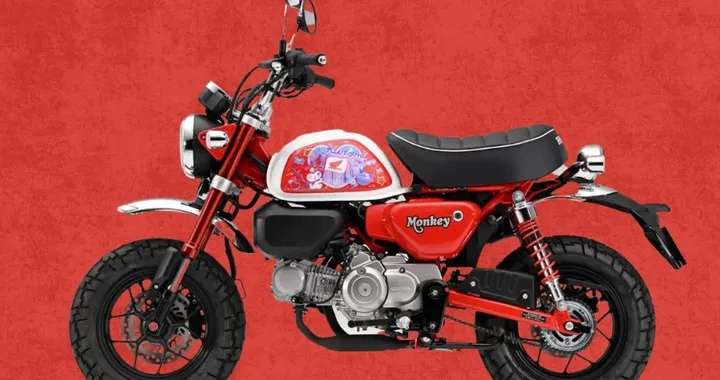 Cultura pop e motori: nasce la Honda Monkey 125 in versione Kuromi