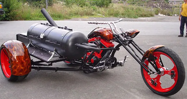 Chopper barbecue