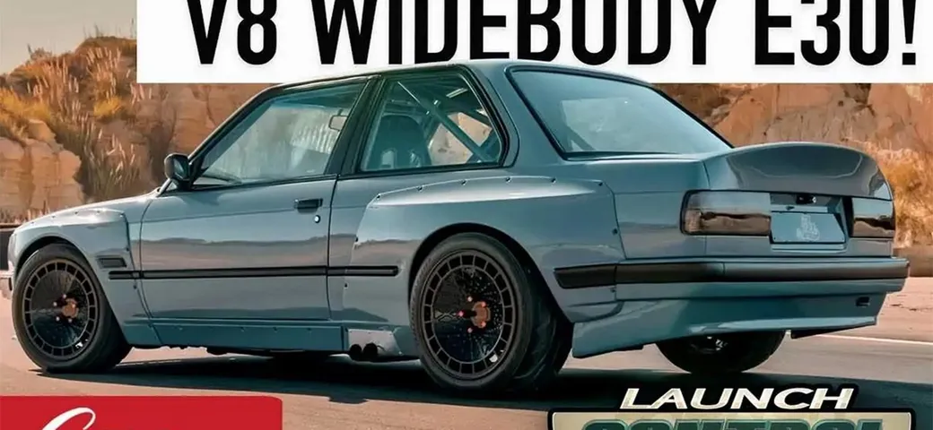 Bmw Serie 3 E30 by Ace Customs: il restomod con motore V8 Toyota