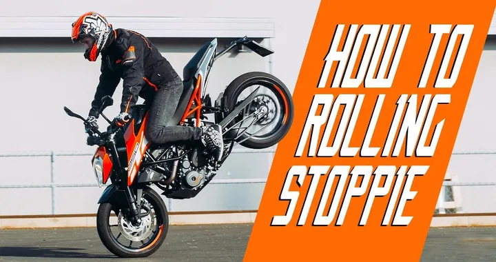 How to rolling stoppie / Duke 250 - RokON VLOG #31