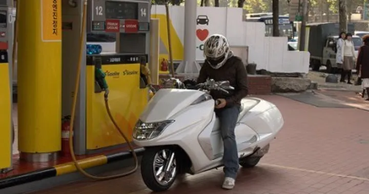 Foto del giorno: scooterone superlusso