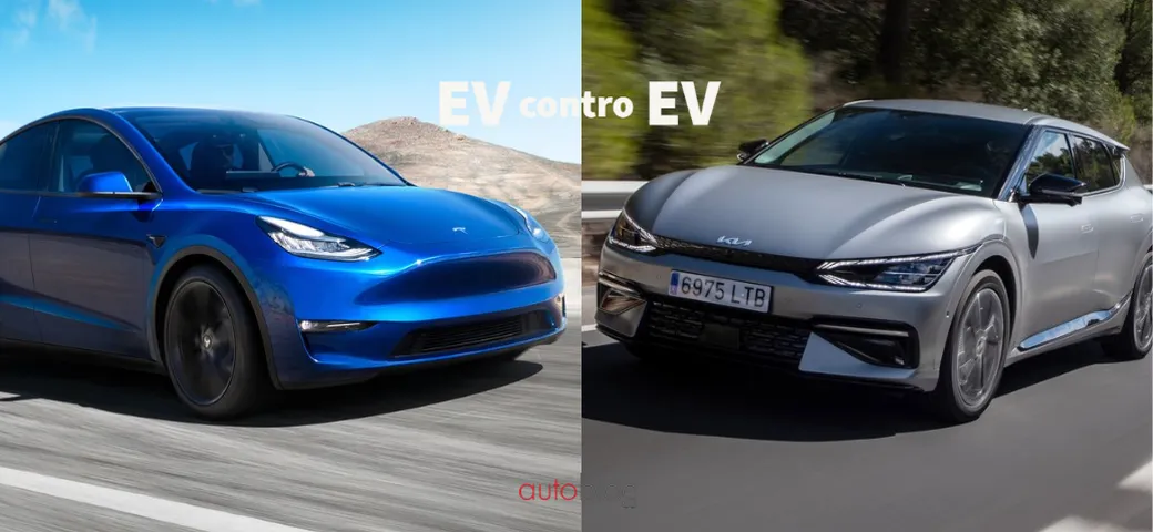 EV contro EV: Kia EV6 vs Tesla Model Y