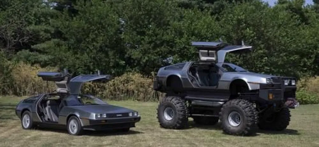 Rich Weissensel e la sua collezione di DeLorean
