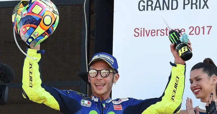 Valentino Rossi: "Ho corso bene, sono felice per il podio. "