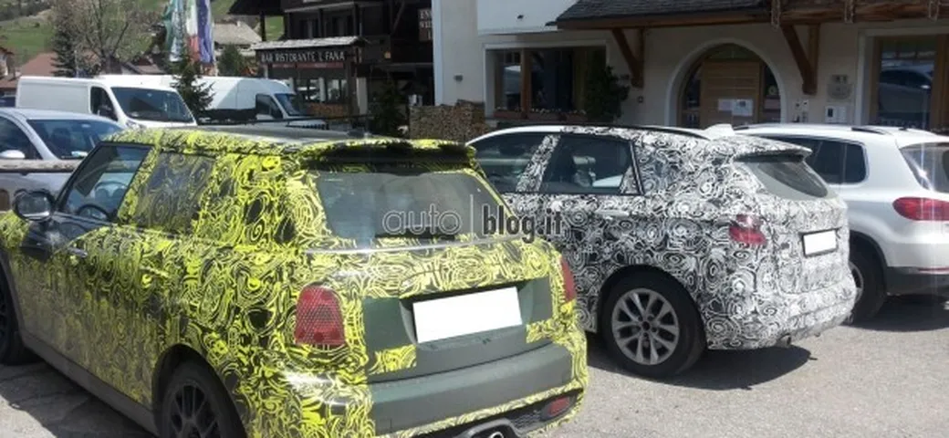 MINI cinque porte: la foto spia è del nostro lettore