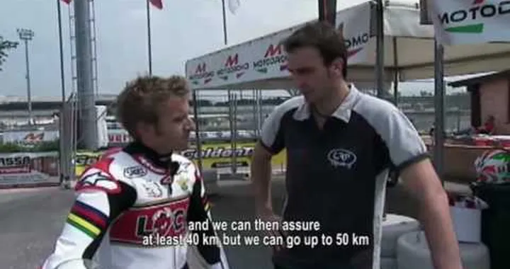 Quiet Power eCRP: Locatelli and the electric racing bike, 1st round