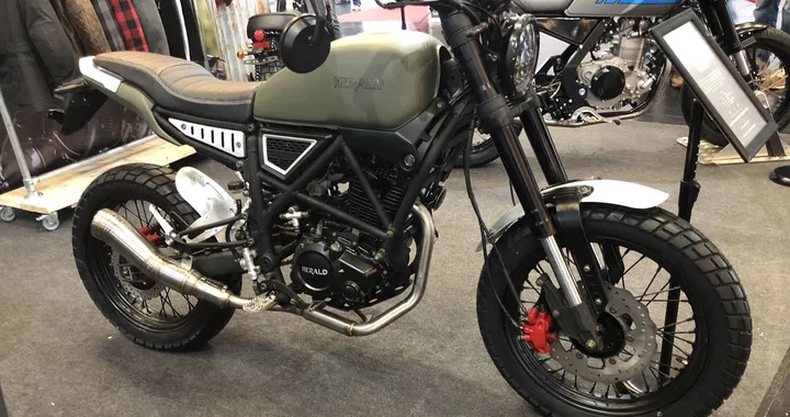 Herald: le concept bike Brat 125 e Brute 450