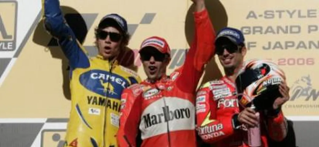 MotoGP: a Motegi trionfo Capirossi, Valentino a -12