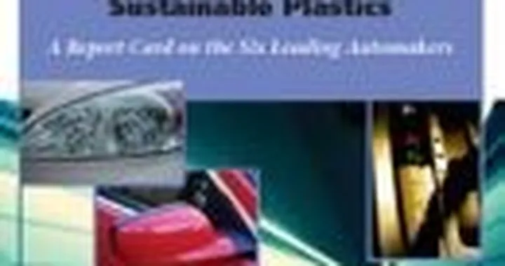 Toyota al primo posto per l'uso di plastica verde