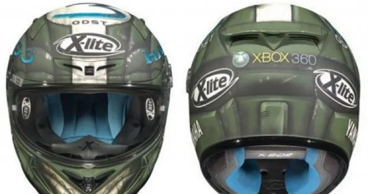 Venduto all'asta il casco X-Lite X-802 Halo 3 ODST di Jorge Lorenzo
