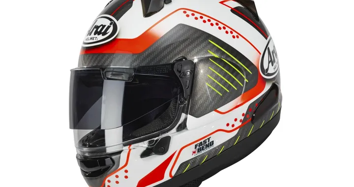 Casco moto Arai QV-PRO Drone Red: top class