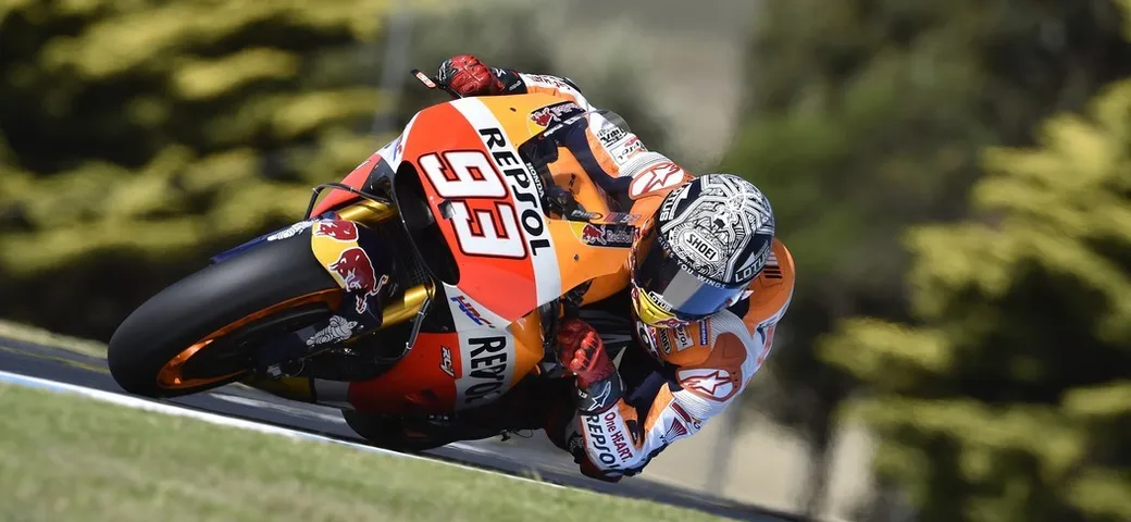 Test MotoGP Phillip Island, Day 3: Marquez davanti, Rossi quinto