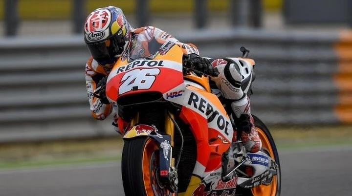 MotoGP Aragon 2017: Pedrosa su Lorenzo nelle FP2, Dovi 8°, Rossi 20° [FOTO]