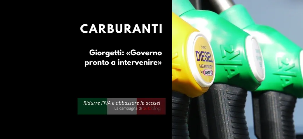 Aumento carburanti, Giorgetti: «Governo pronto a intervenire»