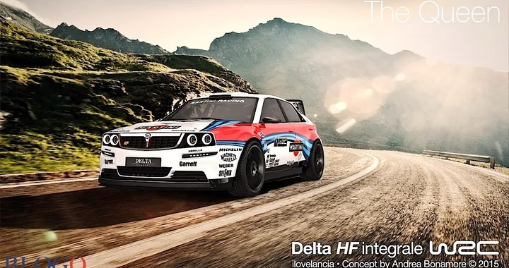 Lancia Delta Concept by Andrea Bonamore