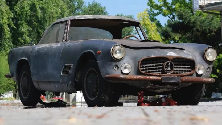 La Maserati 3500 GT Berlinetta di Fangio: abbandonata da 60 anni