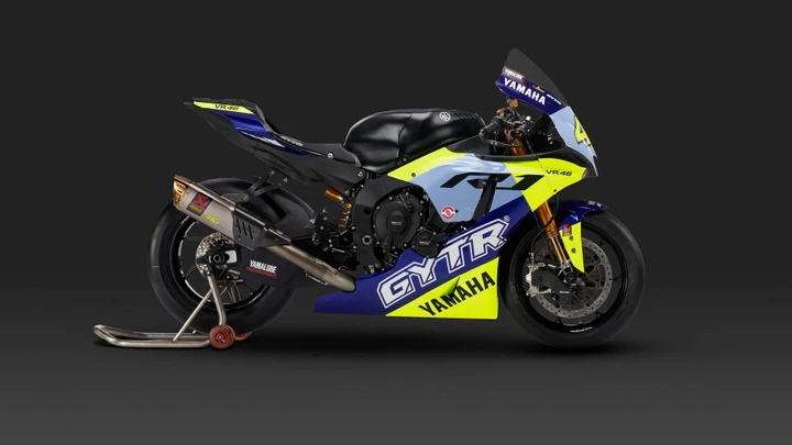 Yamaha omaggia Valentino Rossi con una speciale R1 GYTR VR46