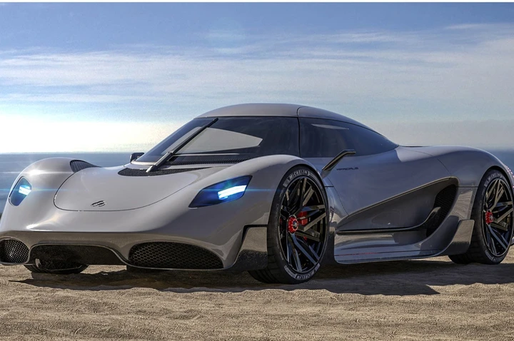 Viritech Apricale: l'hypercar britannica a idrogeno da 1000 CV