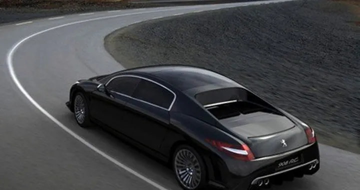 Peugeot 908 RC, concept car per Parigi 2006