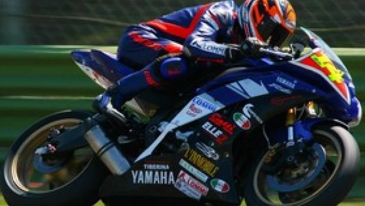 Federico Biaggi con Biker's Island nella Superstock 600