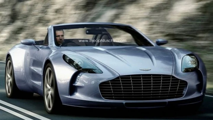 Render Aston Martin One-77 Volante: ecco come sarebbe la versione cabrio della supercar inglese