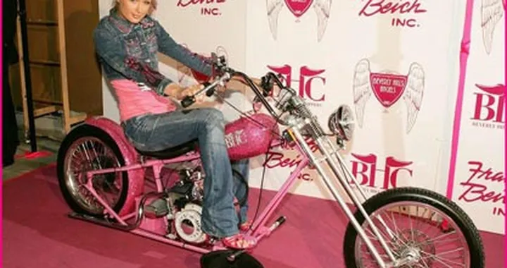 Un chopper per Paris Hilton